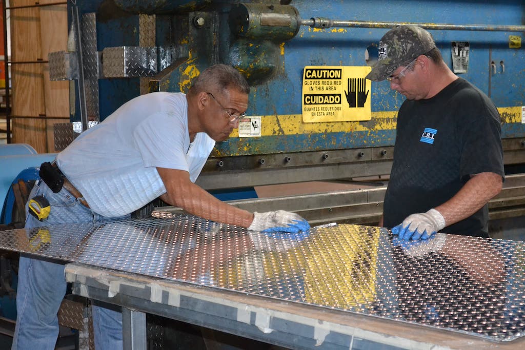 Arctic walk-in custom finishes